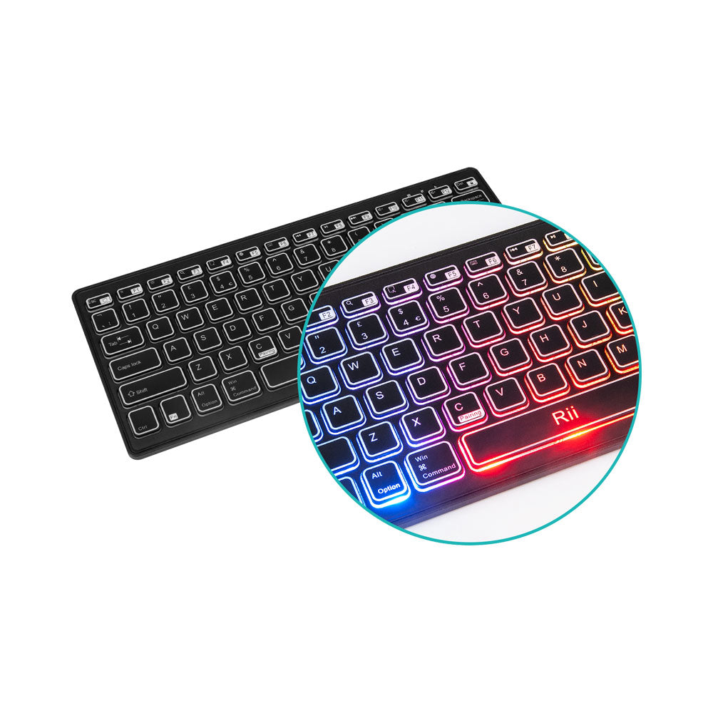 ZOWEETEK BLUETOOTH 4.0 KEYBOARD BLACK - image 2