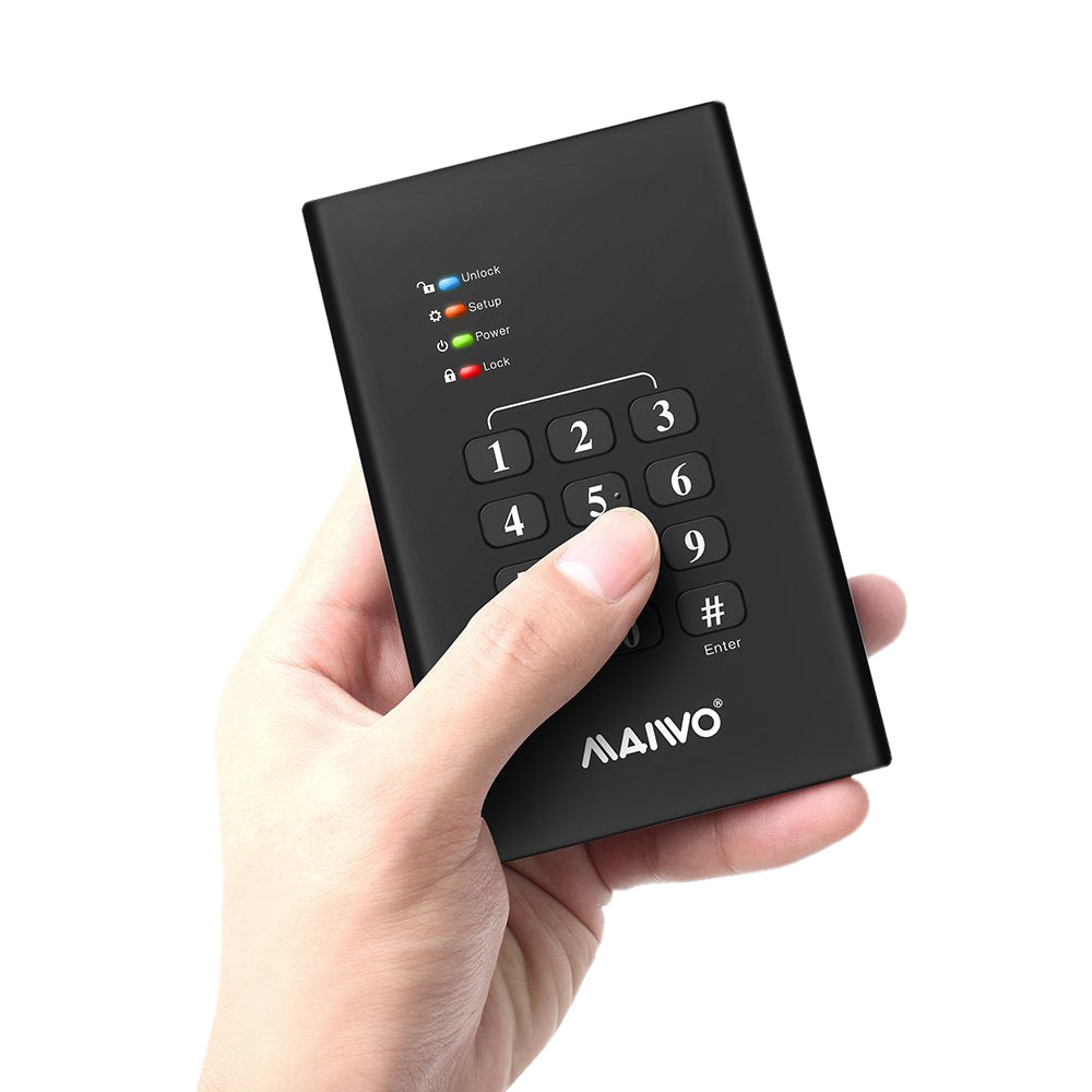 MAIWO USB3.0 2.5INCH KEYPAD ENCRYP ENCL (K2568KPA) - image 4