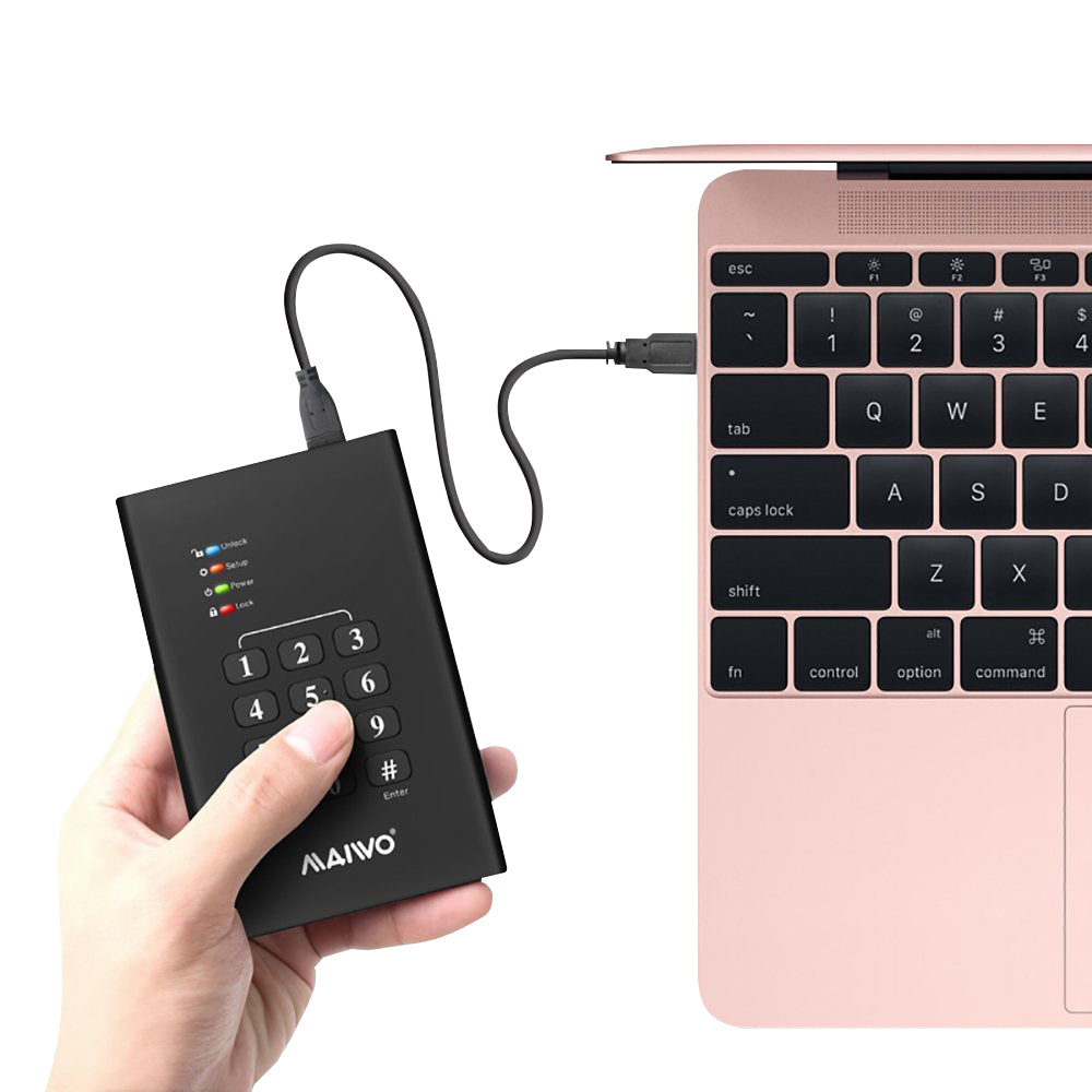 MAIWO USB3.0 2.5INCH KEYPAD ENCRYP ENCL (K2568KPA) - image 6