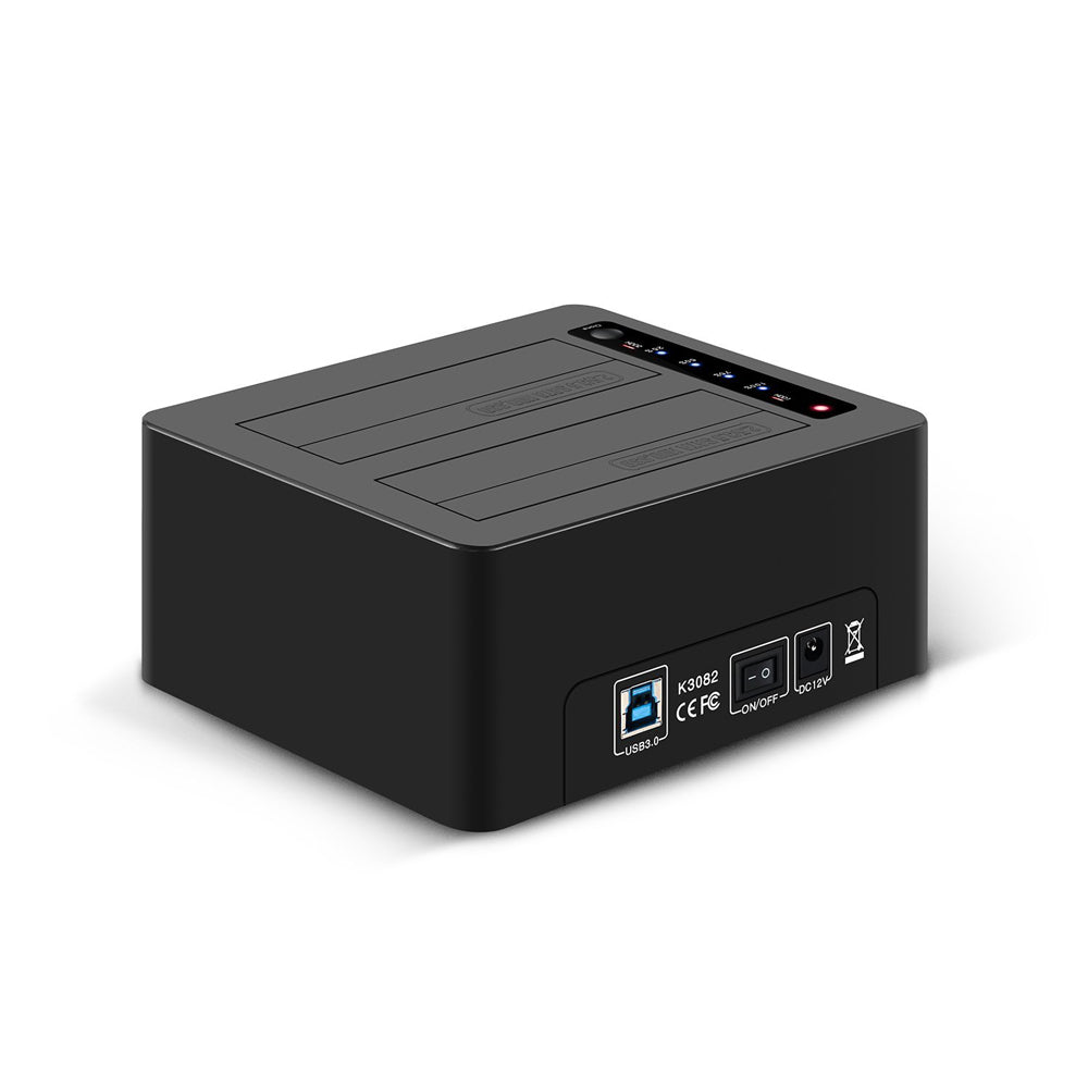 MAIWO 2-BAY SATA HDD USB3.0 CLONE STN (K3082) - image 2