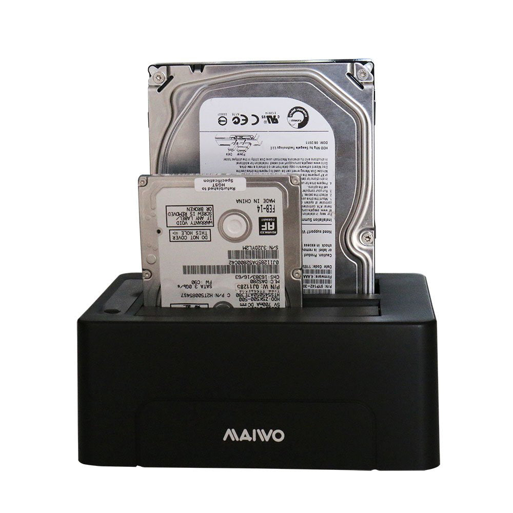 MAIWO 2-BAY SATA HDD USB3.0 CLONE STN (K3082) - image 4