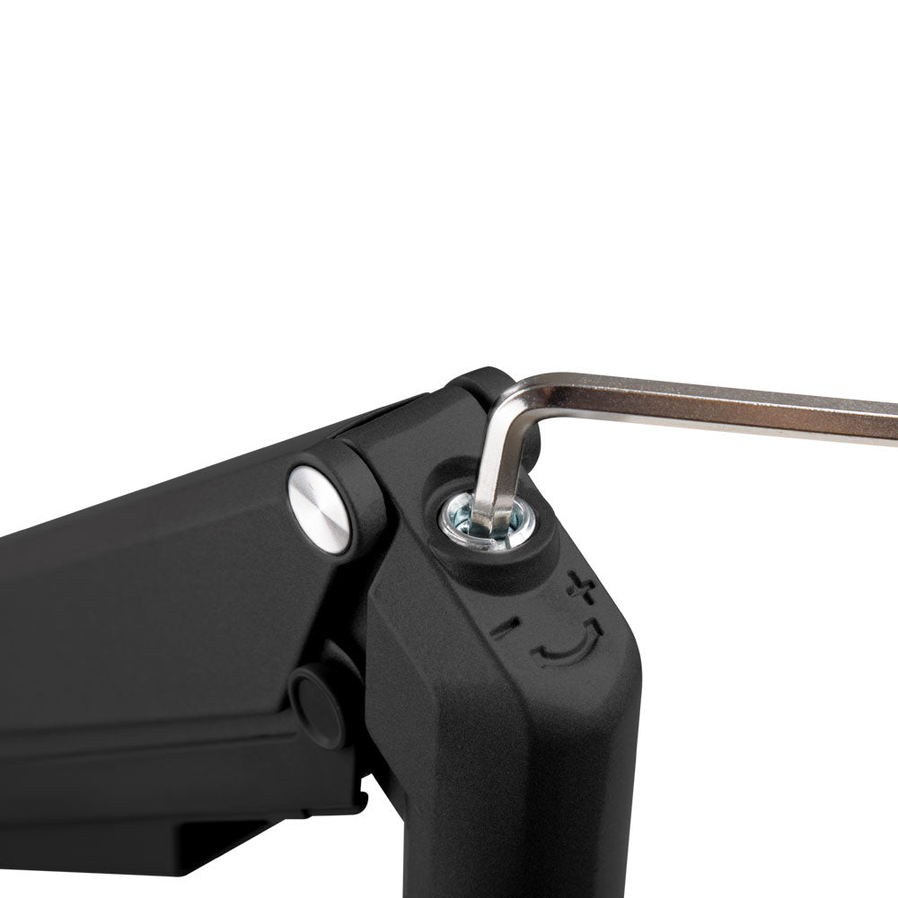 BRACKET 17-32IN DESK, 90TILT, BLACK - SINGLE ,USB - image 4