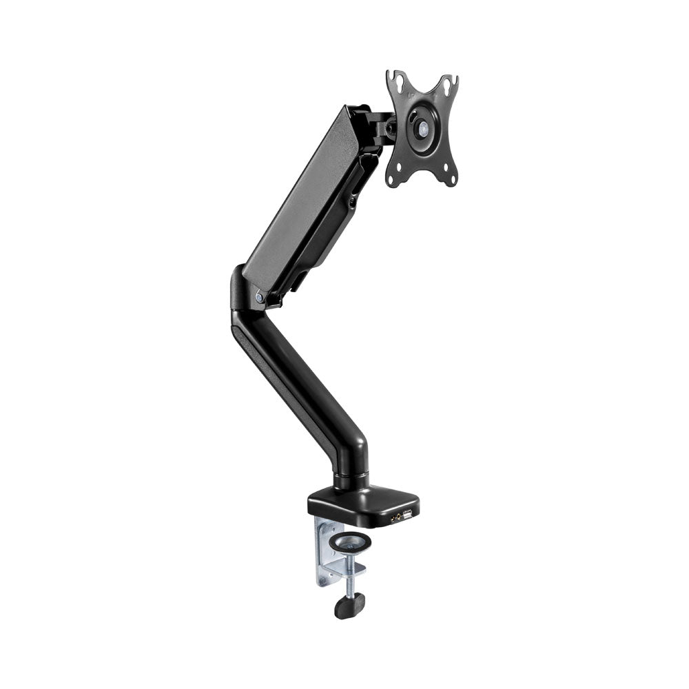 LINKQNET LDT46-C012U 17-32" SINGLE MONITOR SPRING-ASSISTED DESKTOP BRACKET WITH USB AND AUDIO PORTS - image 3