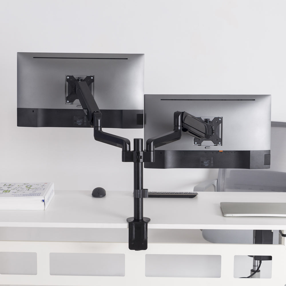 LINKQNET BRACKETS LDT48-C024 17 - 32" POLE-MOUNTED GAS SPRING DUAL MONITOR ARM - image 8