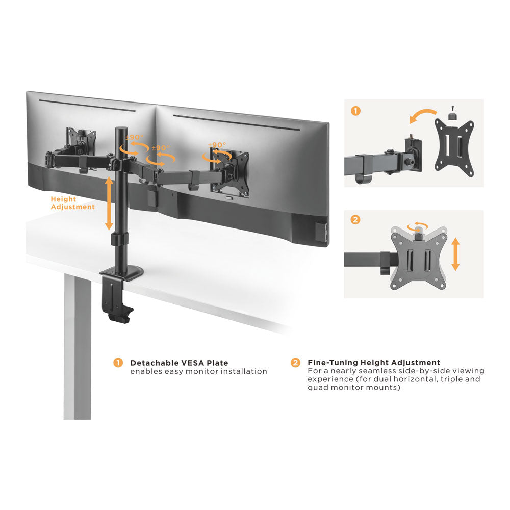 BRACKET 17” TO 32” UP TO 9KG SWIVEL ARM,TILT (ECO) - image 5