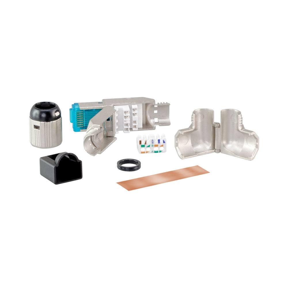 CAT8 SHIELDED FIELD PLUG WITH ANGLE - image 2