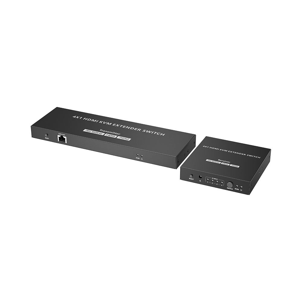LENKENG 4X1 - 70M HDMI KVM EXTENDER SWITCH - image 2