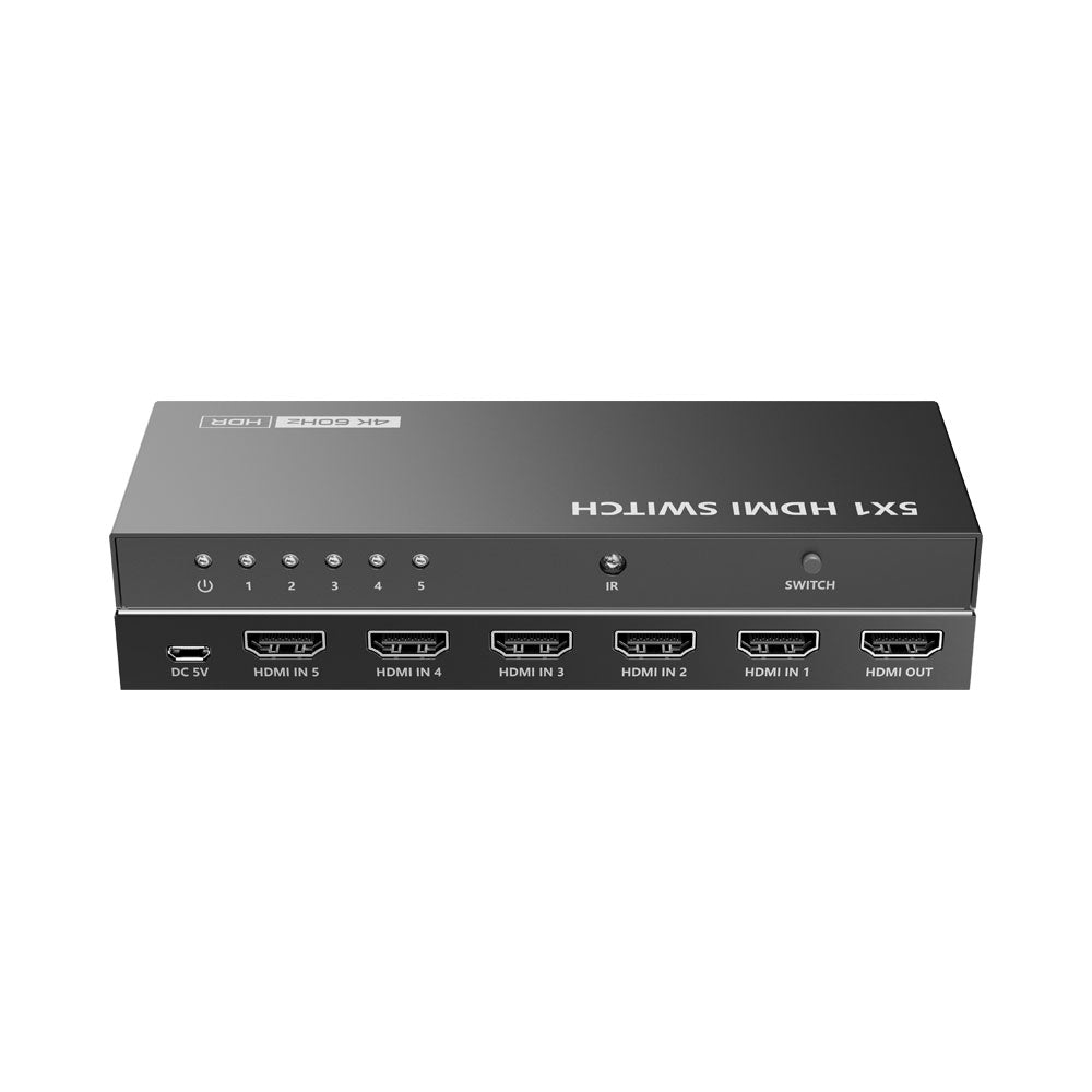 LENKENG 5 IN 1 OUTPUT HDMI SELECTOR (LKV501-V3.0) - image 4