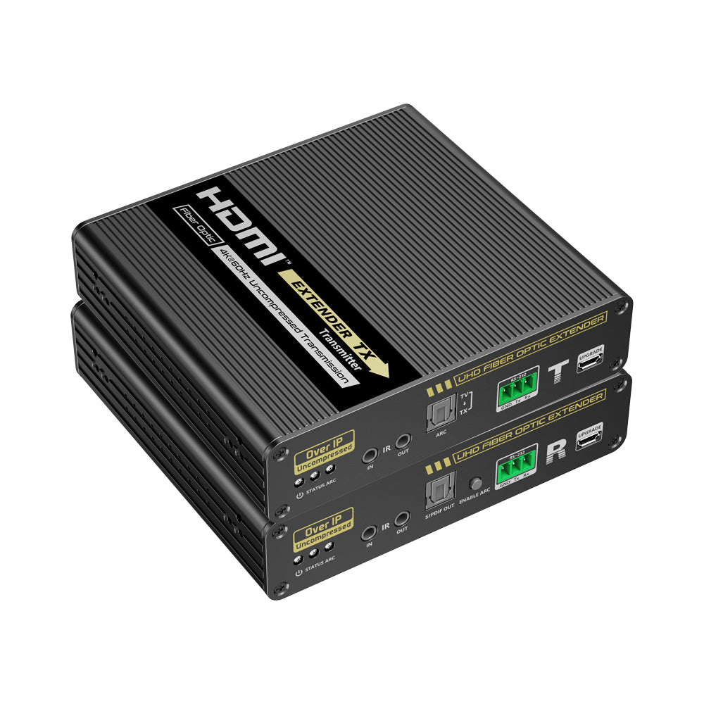LENKENG LKV993 40KM 4K @60HZ HDMI OVER IP OPTICAL EXTENDER - image 2