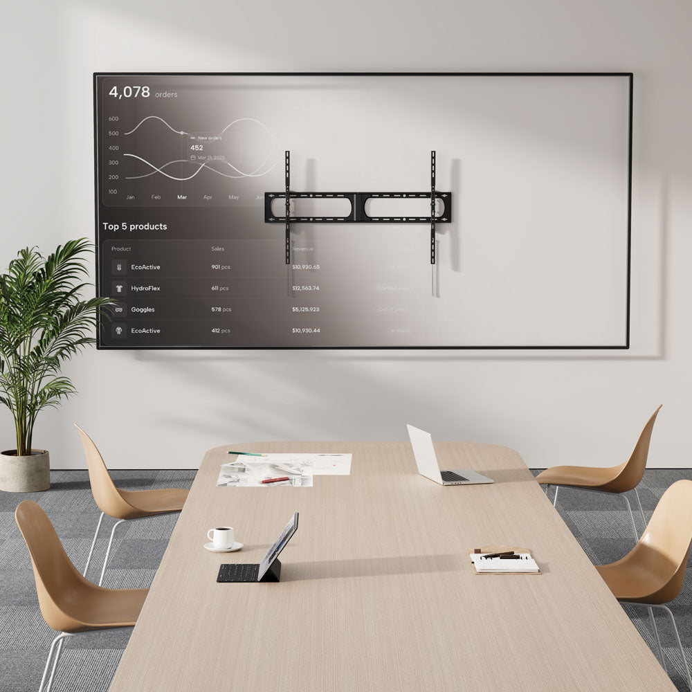 BRACKET 125KG 37"-140" HEAVY DUTY TV WALL MOUNT - image 8