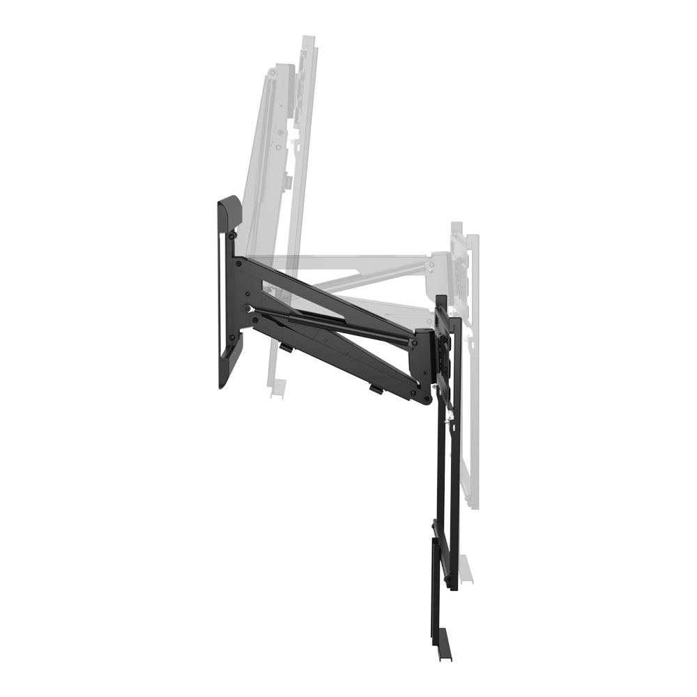 LINKQNET LPA53N-461L 65"-85" PREMIUM PULL DOWN MANTEL TV MOUNT BRACKET - image 2