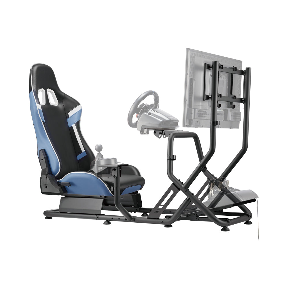 RACING SIMULATOR COCKPIT WITH SCREEN MOUNT, 100KG - image 3