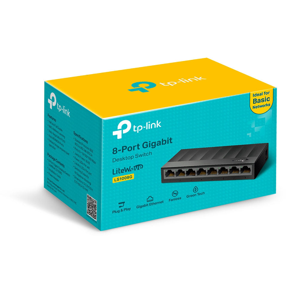 TP-LINK 8-PORT GIGABIT DESKTOP SWITCH - image 2