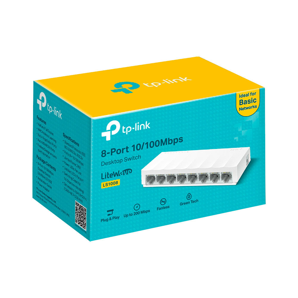 TP-LINK 8-PORT 10/100MBPS DESKTOP SWITCH - image 2