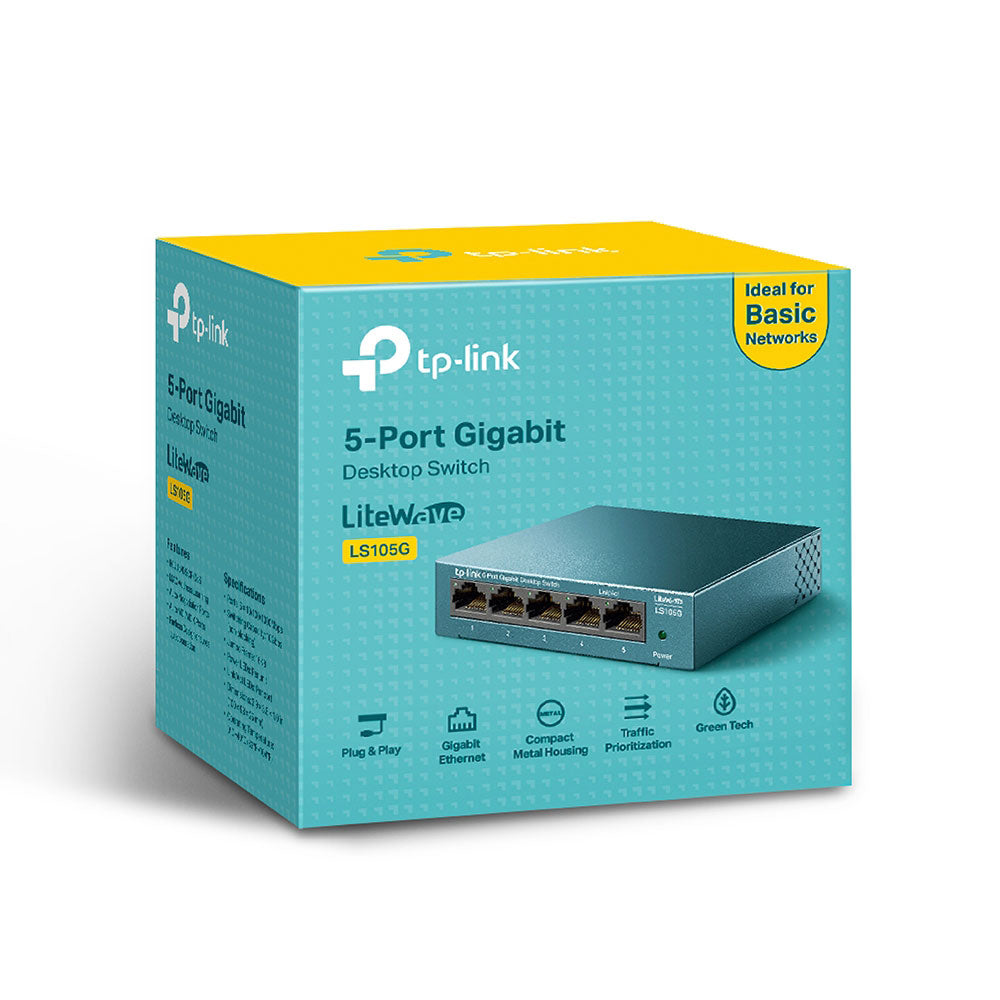 TP-LINK 5-PORT GIGABIT DESKTOP SWITCH - image 2