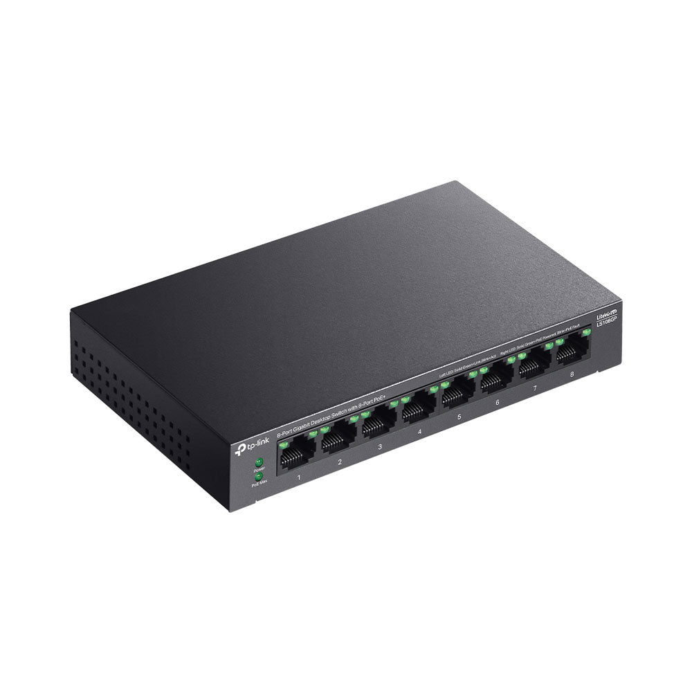 TP-LINK 8-PORT GIGABIT DESKTOP SW & 8PORT POE+ - image 6