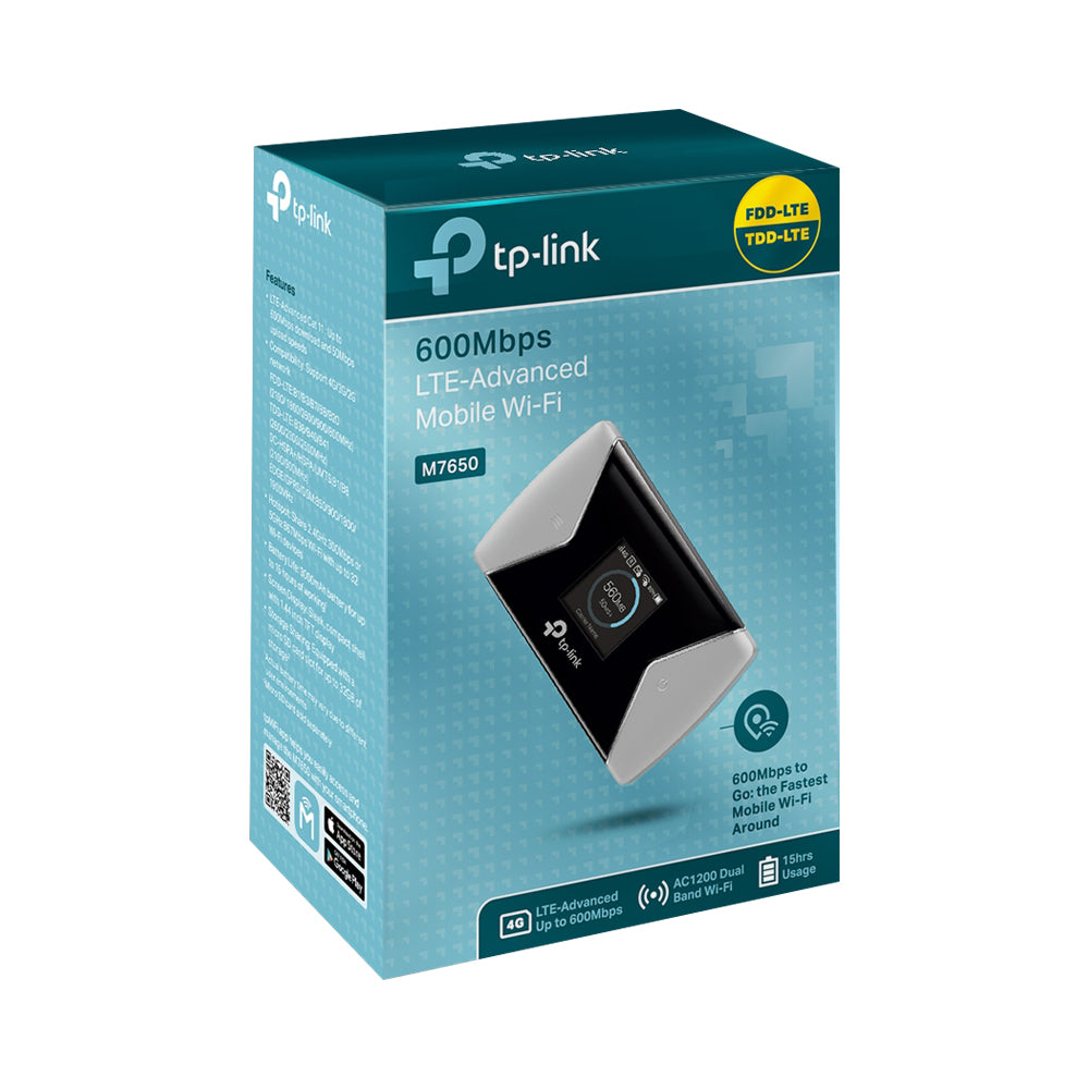 TP-LINK 4G 3000MAH LTE CAT11 ADV MOBILE WIFI MODEM - image 3