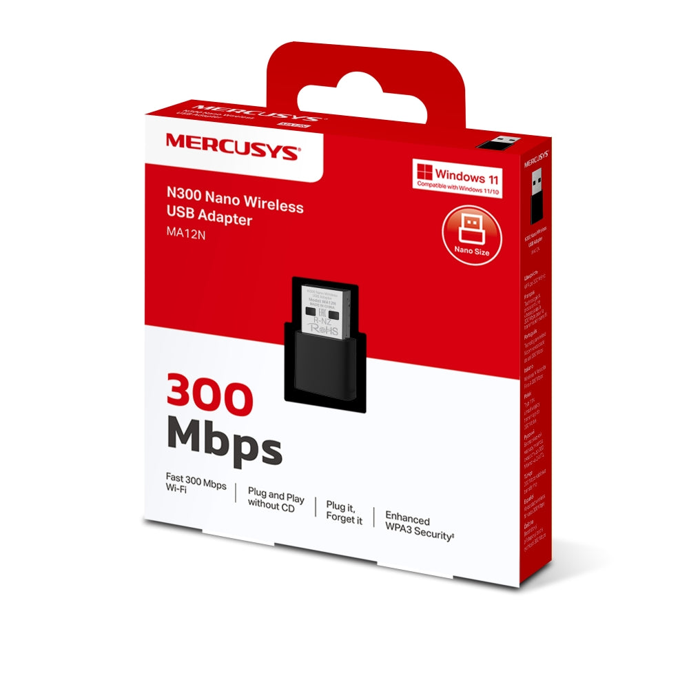 MERCUSYS WIRELESS USB DONGLE N300 - image 2