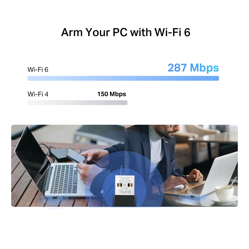 MERCUSYS AX300 NANO WIRELESS USB ADAPTER - image 7