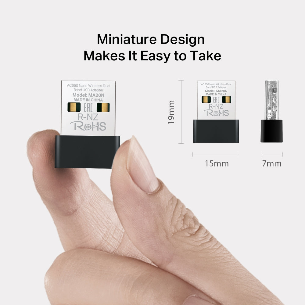 MERCUSYS WIRELESS USB DONGLE AC650 - image 4