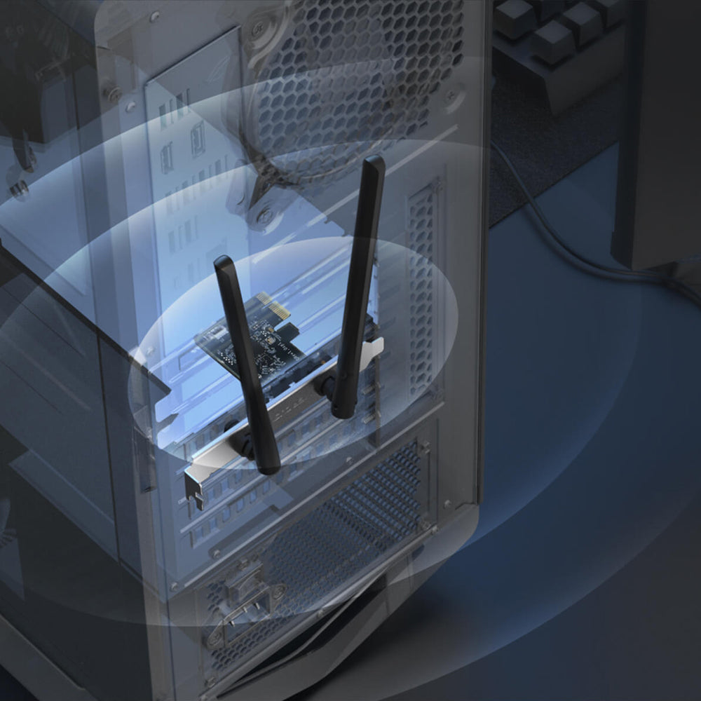 MERCUSYS AC1200 WI-FI BLUETOOTH PCIE ADAPTER - image 8
