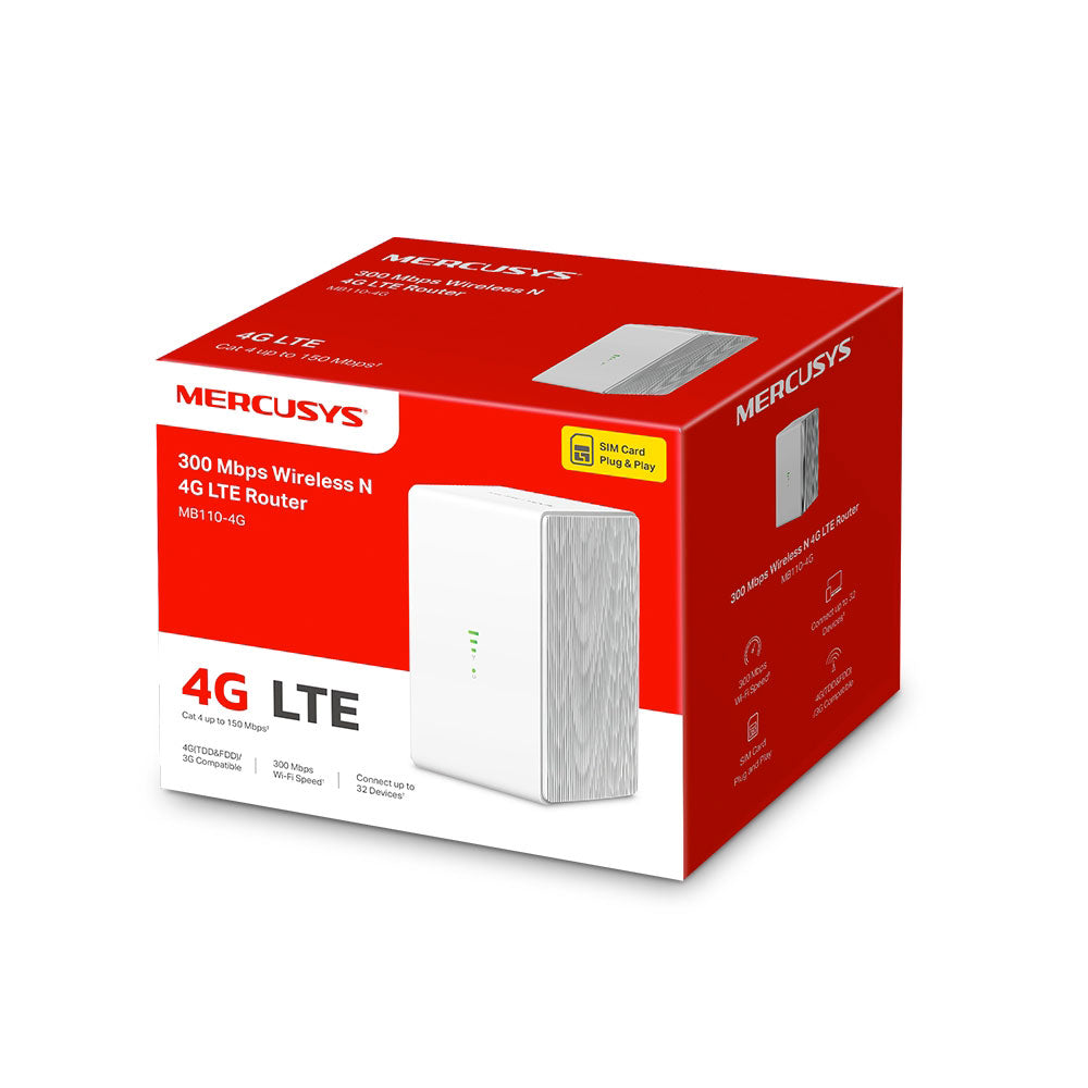 MERCUSYS N300 WIFI 4G LTE ROUTER - image 3
