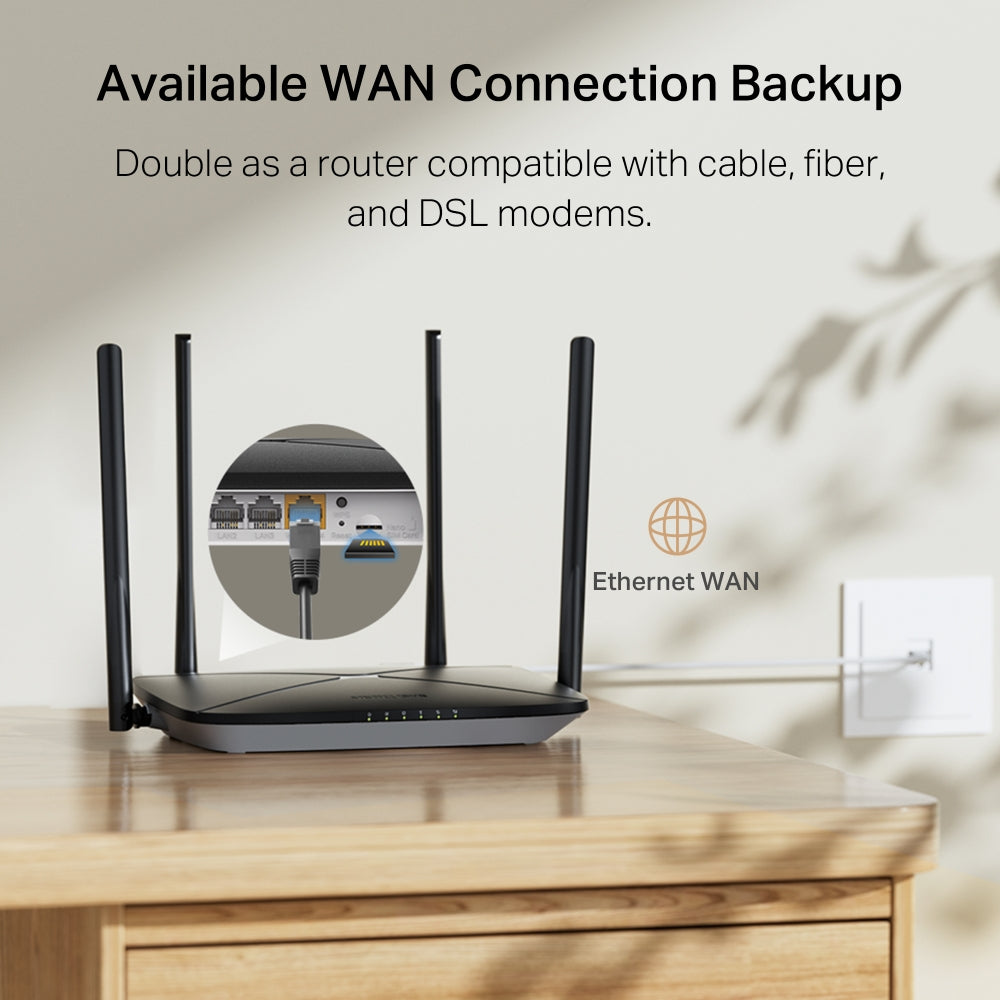MERCUSYS 4G LTE 300MBPS ROUTER - image 4
