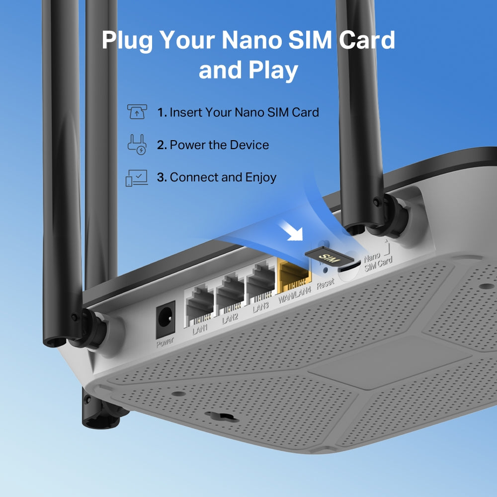 MERCUSYS 4G LTE 300MBPS ROUTER - image 10