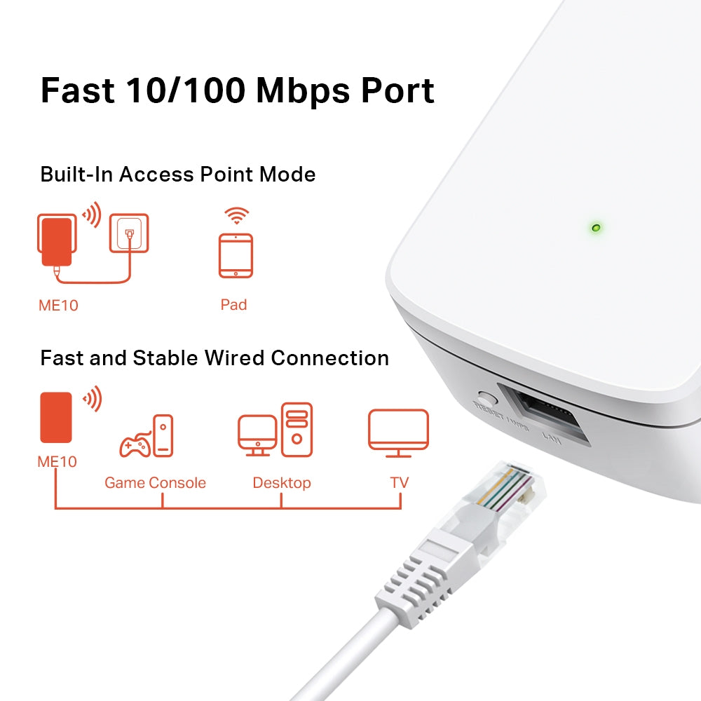 MERCUSYS 300 MBPS WIFI RANGE EXTENDER - image 4