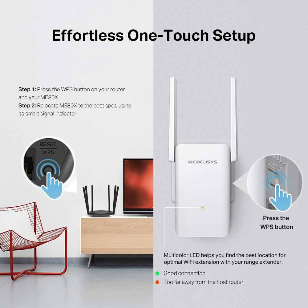 MERCUSYS AX3000 WI-FI 6 RANGE EXTENDER - image 6
