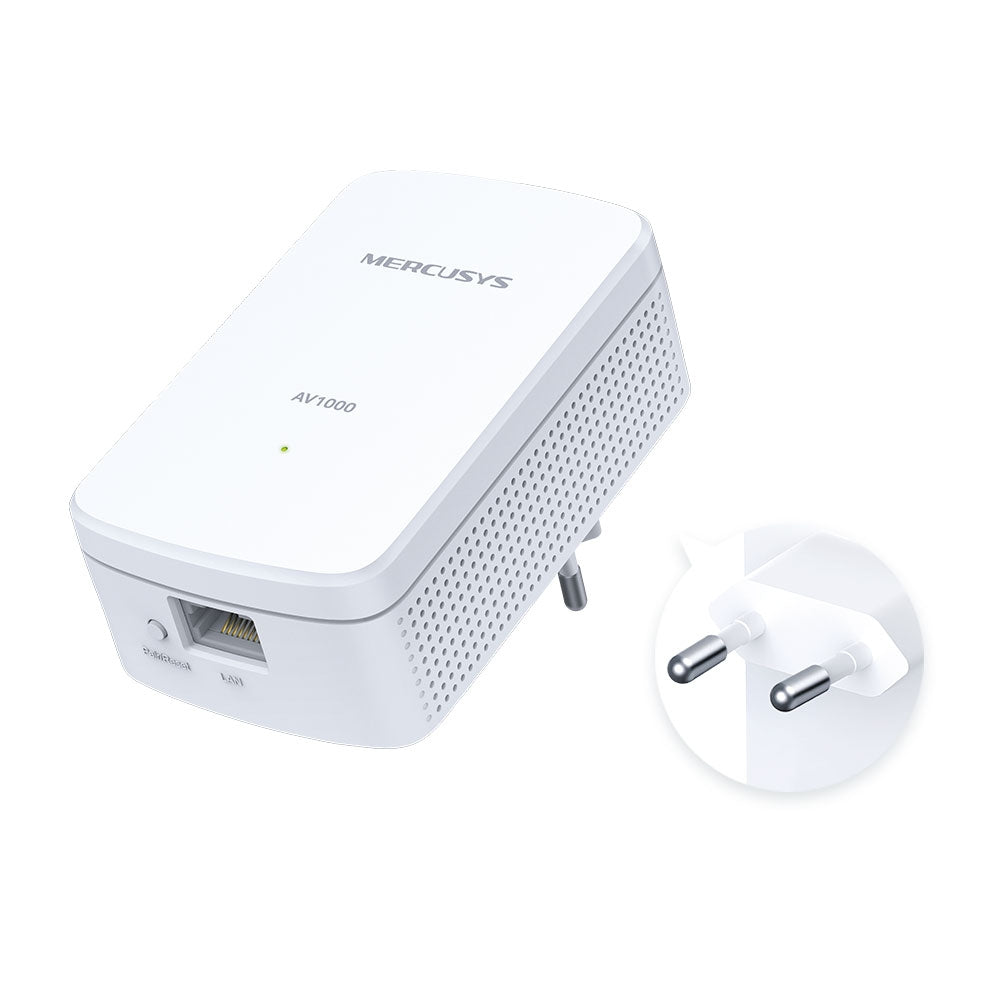 MERCUSYS AV1000 1000BPS  GIGABIT POWERLINE KIT