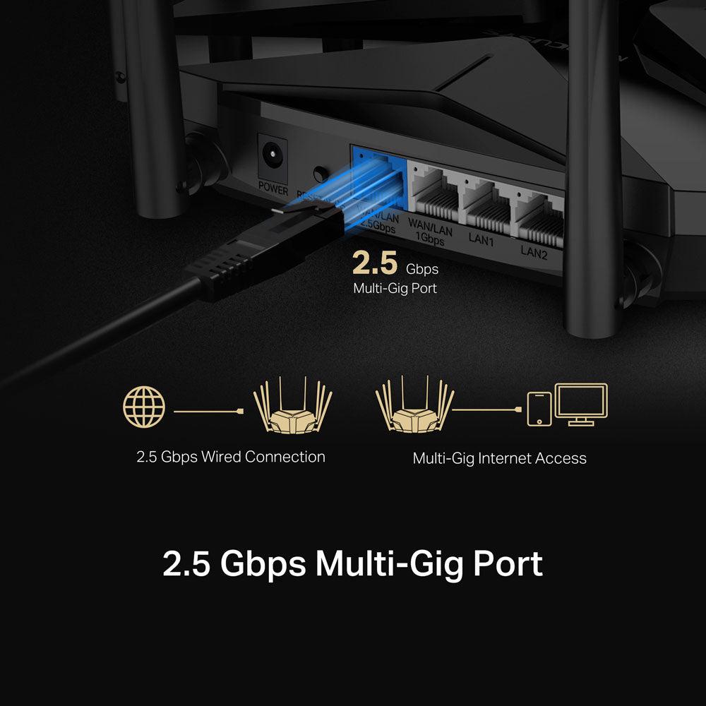 MERCUSYS AX6000 8-STREAM WIFI 6 ROUTER - image 4