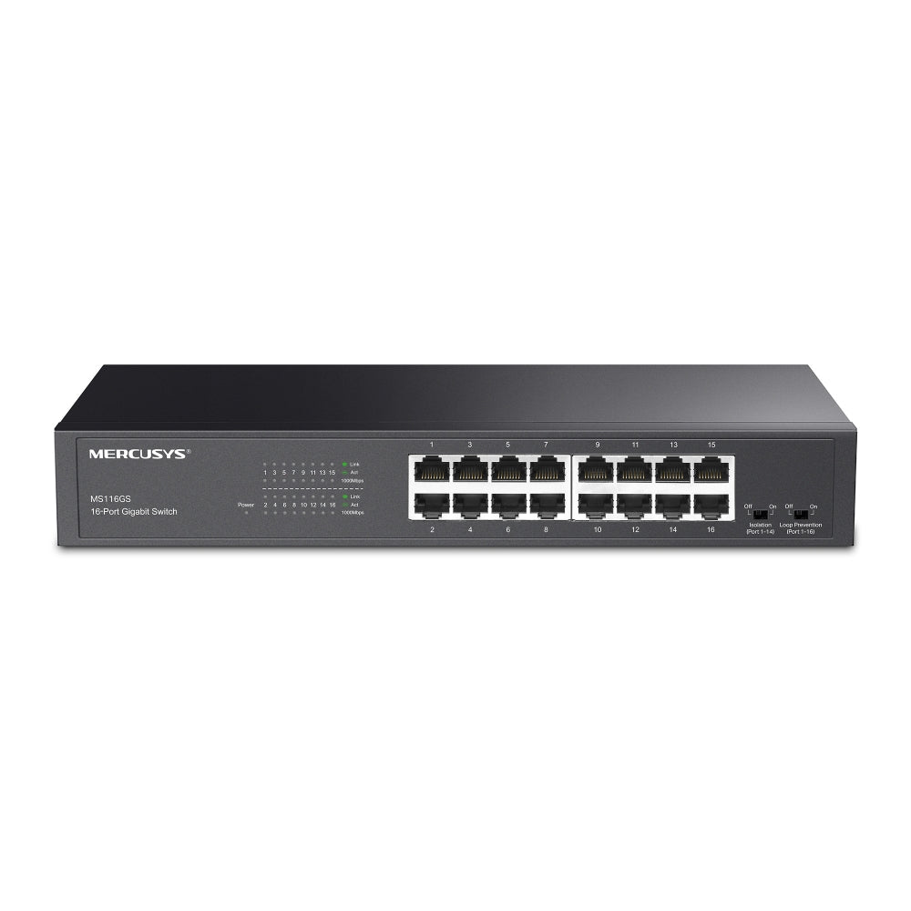 MERCUSYS 16-PORT GIGABIT DESKTOP/RACKMOUNT SWITCH - image 3