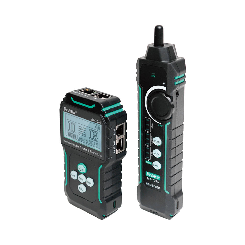 PROSKIT LCD NETWORK CABLE TESTER & PROBE KIT - image 5