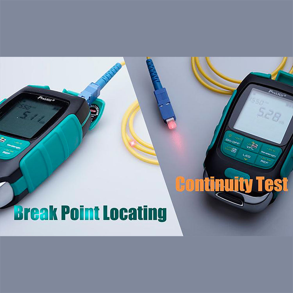 PRO'SKIT MT-7615 4-IN-1 FIBRE OPTICAL POWER MULTIMETER - image 6