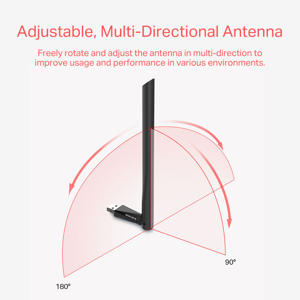MERCUSYS AC650 HIGH GAIN WIR DUAL BAND USB - image 5