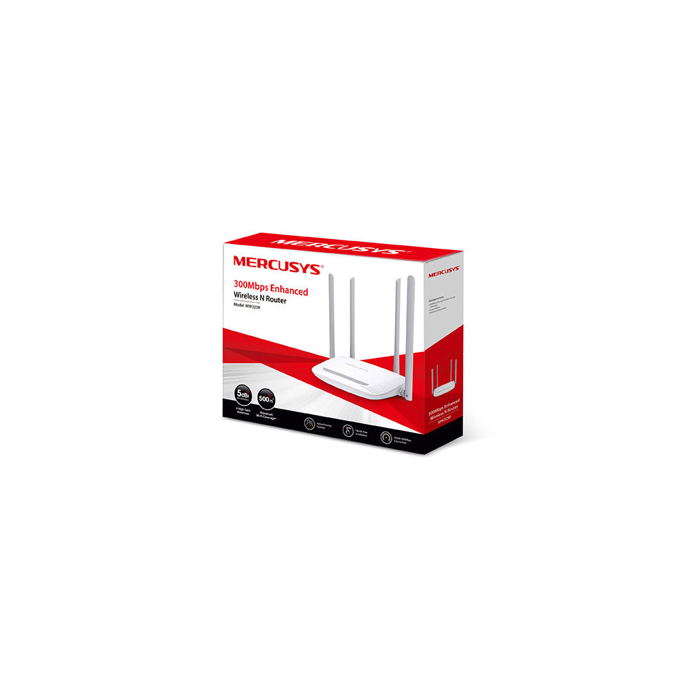MERCUSYS 300MBPS ENH WIRELESS N ROUTER 4XANT - image 3