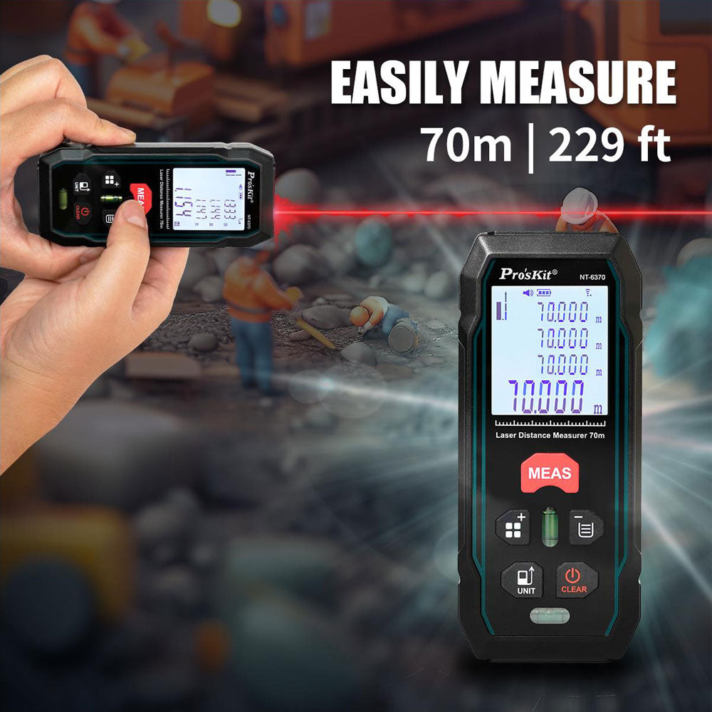 PROSKIT NT-6370 LASER DISTANCE MEASURER - image 4