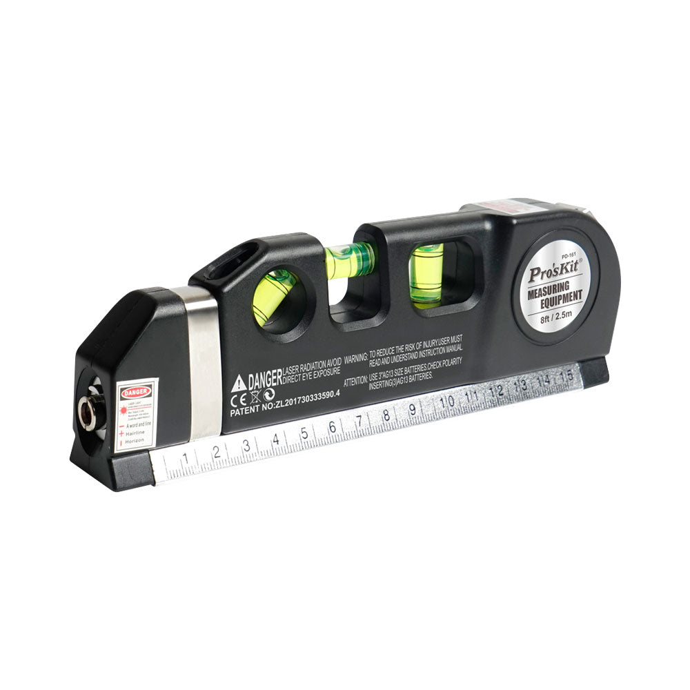 PROSKIT PD-161-C 4-IN-1 MULTI-PURPOSE LASER LEVEL MEASURING TOOL - image 7
