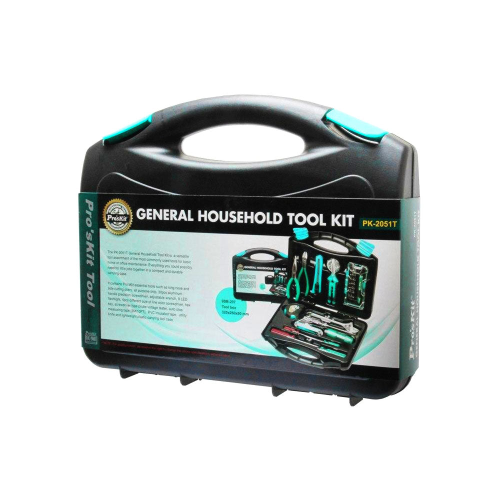 PROSKIT GENERAL HOUSEHOLD TOOL KIT - image 2