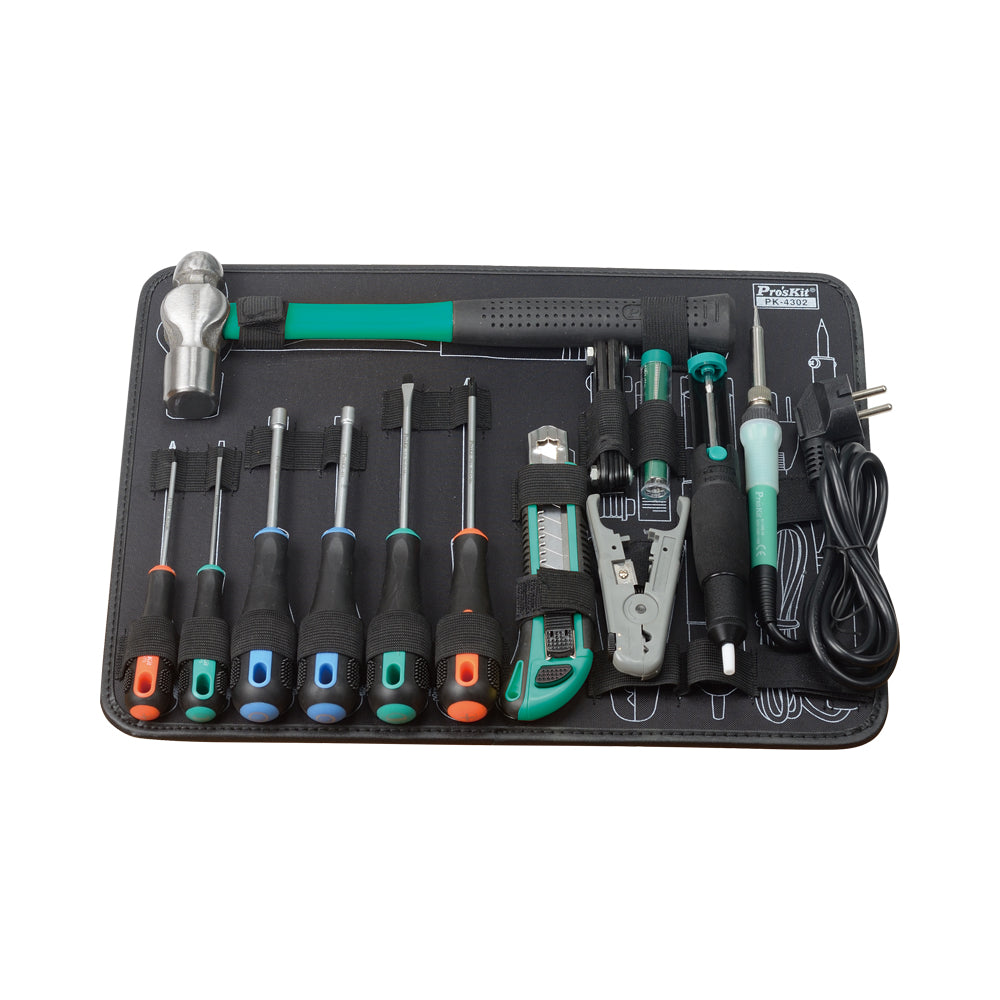 PROSKIT PC NETWORKING TOOL KIT (240VAC, METRIC) - image 2