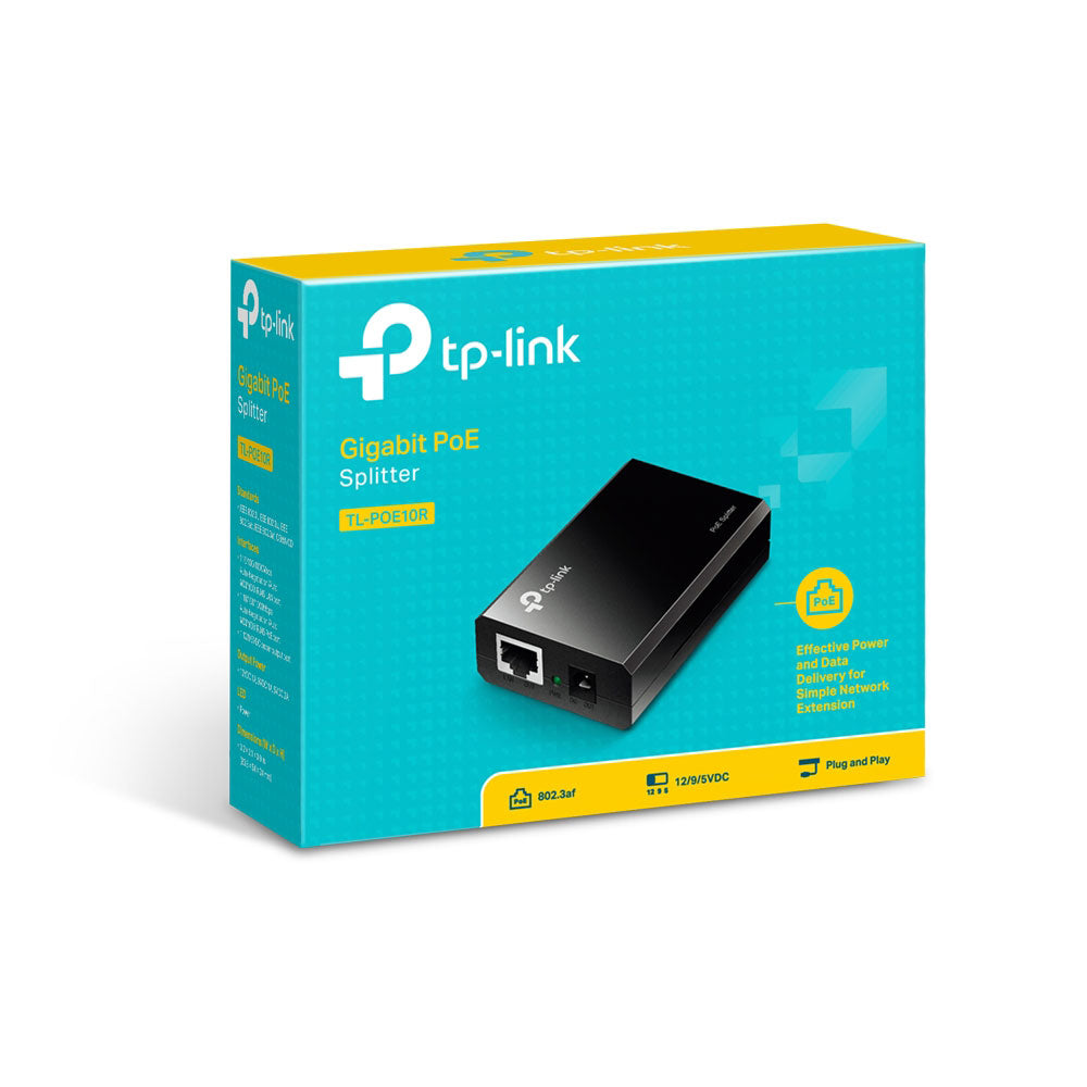 TP-LINK POE RECEIVER SPLITTER, 5V/9V/12V OUTPUT - image 3