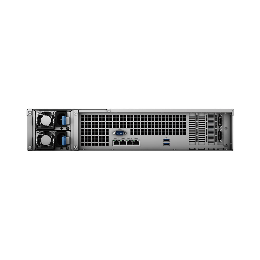 SYNOLOGY RACKSTATION RS3621RPXS 12-BAY 2U RACKMOUNT NAS WITH REDUNDANT POWER - INTEL XEON D-1531 2.2GHZ 6-CORE CPU, 8GB ECC RAM, DISKLESS - image 4