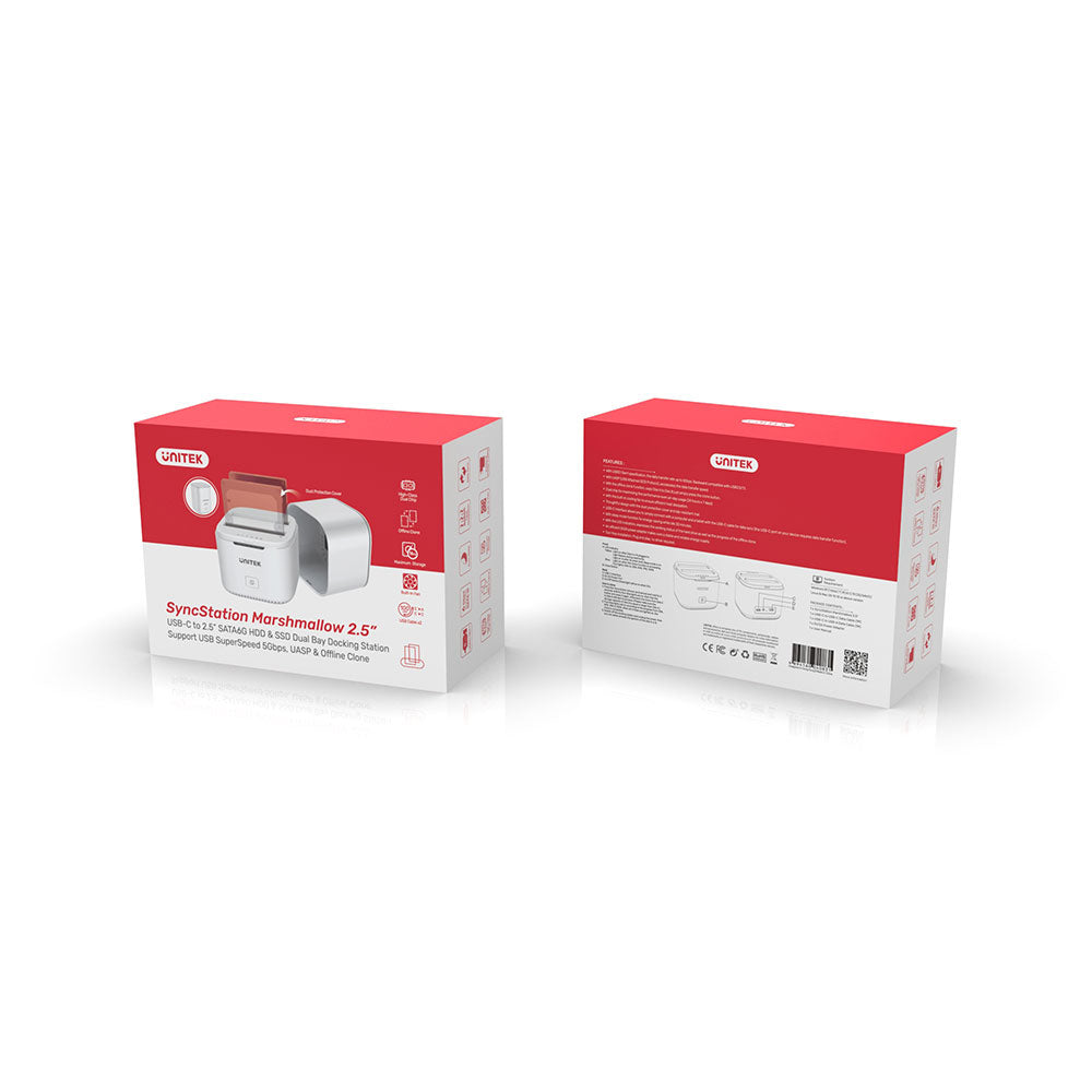 UNITEK S1105A SYNCSTATION MARSHMALLOW USB3.0 TYPE-C TO SATA6G 2.5" DOCKING STATION - image 6
