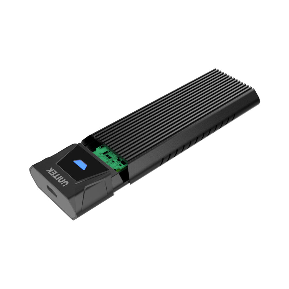 UNITEK USB3.1 TYPE-C TO M.2 SSD ENCL BLK(S1203ABK) - image 2