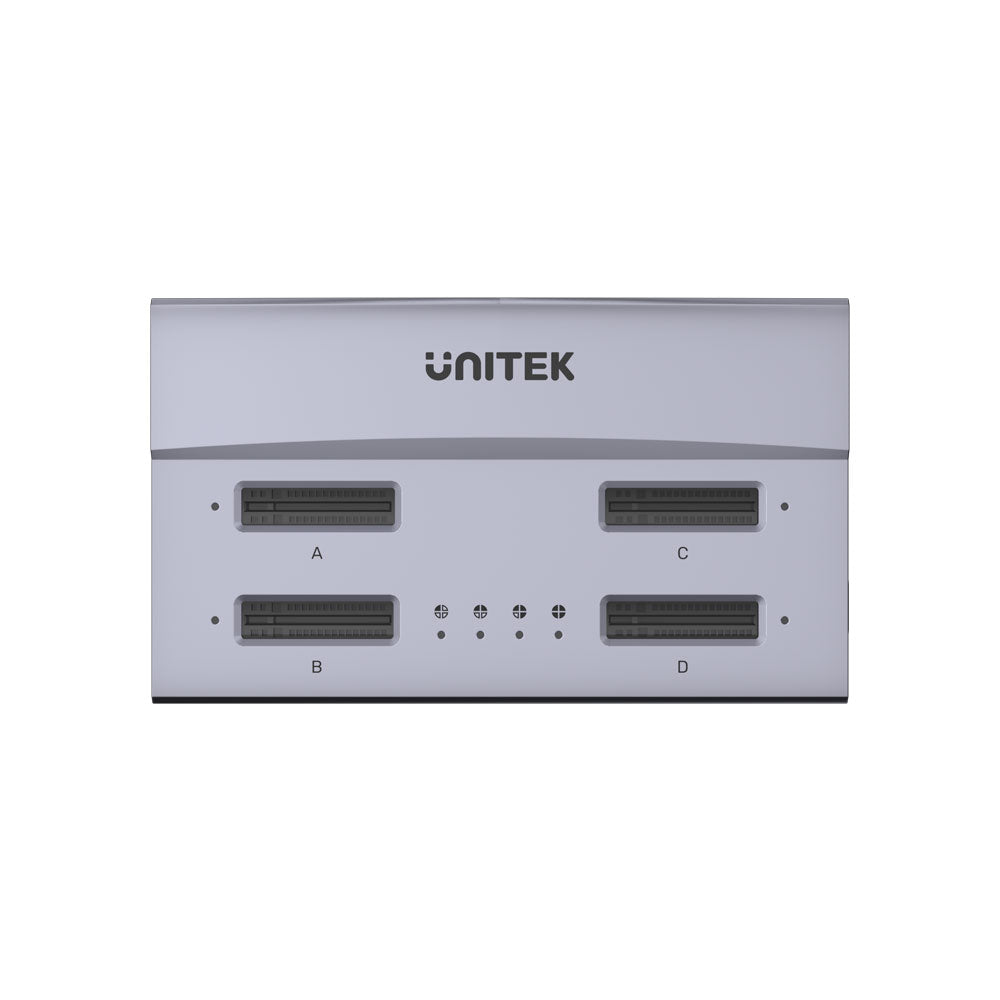 UNITEK USB4 TO M.2 4 BAY SSD DS GRY(S1243BGY01-EU) - image 8