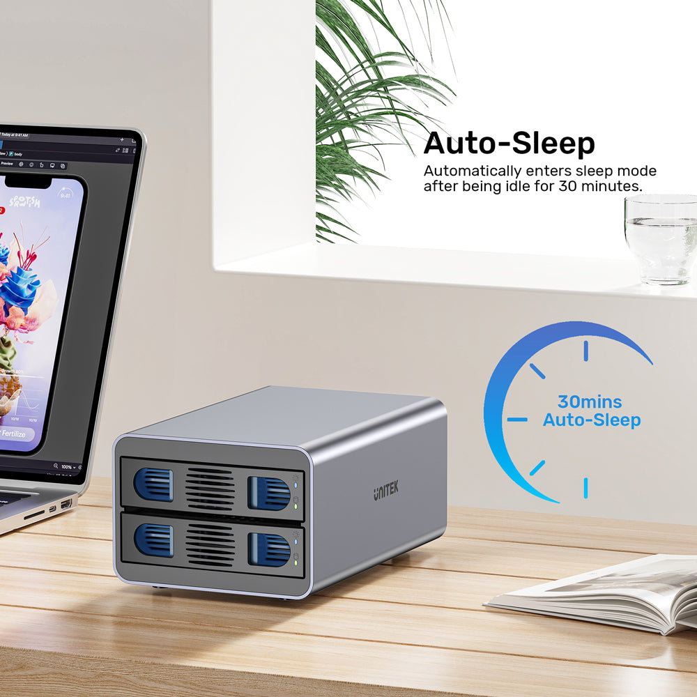 UNITEK 10GBPS USB-C SATA HDD RAID(S1308C) - image 2