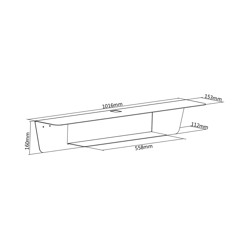 BRACKET SOUNDBAR SPEAKER WALL MOUNT 10KG* - image 2
