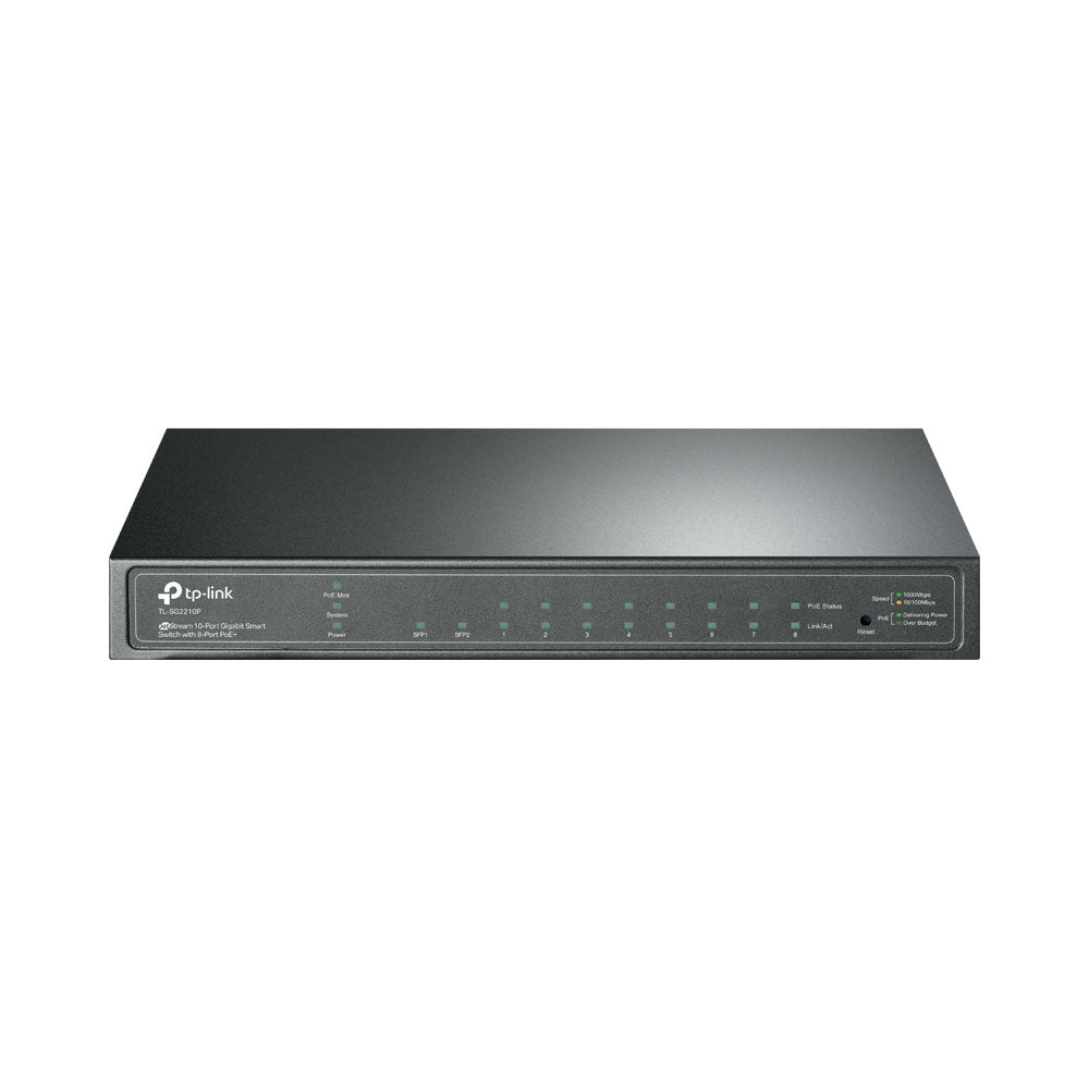 TP-LINK 8-PORT POE VLAN QOS DESKTOP SWITCH - image 2