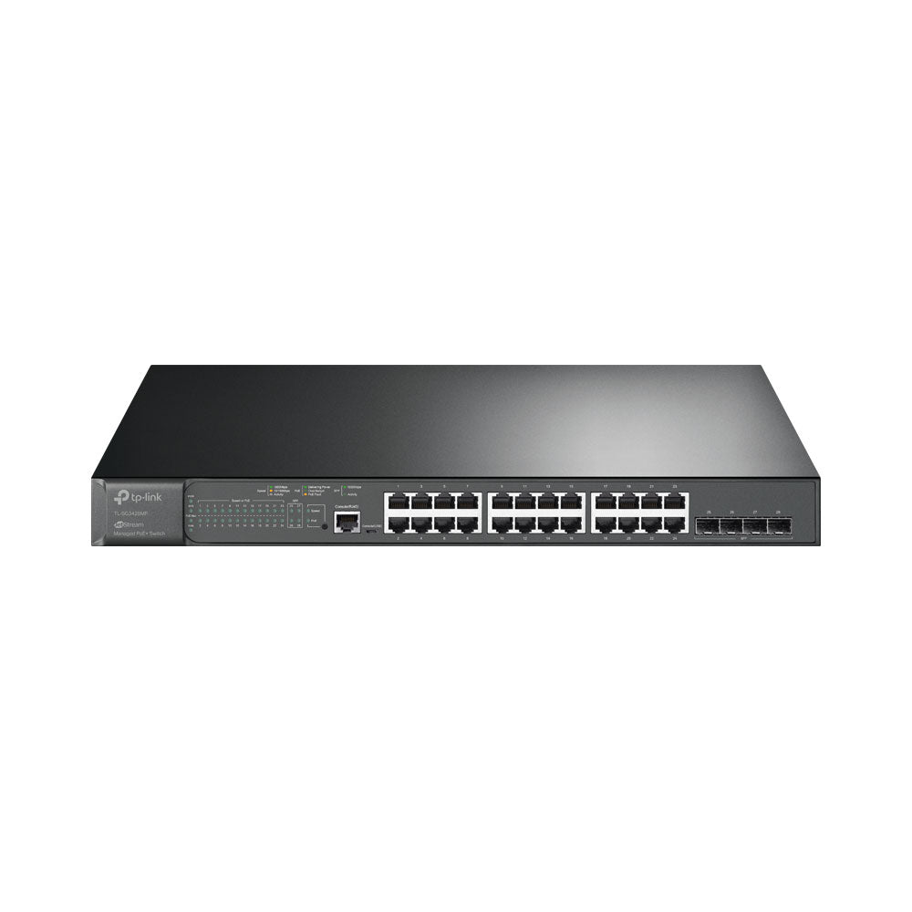 TP-LINK 24-PORT GBE POE+, 4SFP OMADA CLOUD SWITCH - image 2